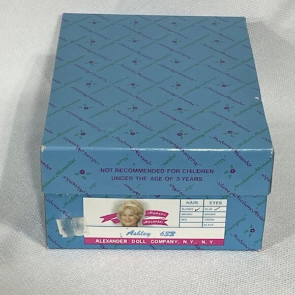 Madame Alexander restrung 8" Ashley Gone With the Wind doll new in box. - Picture 7 of 8